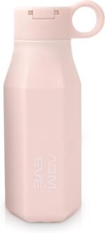 ADM & EVE Kids Silicone water bottle Eco Friendly, DENT Proof Soft light weight School Water bottle with Straw great for toddlers. Kids essentials Travel - Image 2
