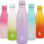 BJPKPK 25oz Insulated Stainless Steel Water Bottles Reusable Metal Travel Sports Water Bottle Keep Cold and Hot,Dreamy Purple - Image 2