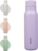 BJPKPK Stainless Steel Water Bottle,21oz insulated Reusable Bottle,Leakproof Metal Thermal Flask Double Wall,Keep Drinks Cold and Hot,Lavender - Image 2