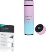 BoxWave Screen Protector Compatible with Hroruforg Smart Water Bottle - ClearTouch Crystal Privacy (2-Pack), Privacy Screen Protector Flexible Film Clear - Image 2