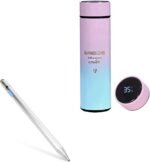 BoxWave Stylus Pen Compatible with Hroruforg Smart Water Bottle - AccuPoint Active Stylus, Electronic Stylus with Ultra Fine Tip - Metallic Silver - Image 2