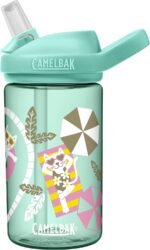 CamelBak Eddy+ 14 oz Kids Water Bottle with Tritan Renew – Straw Top, Leak-Proof When Closed, Pool Cats - Image 2