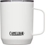 CamelBak Horizon 12oz Camp Mug - Insulated Stainless Steel - Tri-Mode Lid - White - Image 2