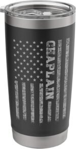 Chaplain American Flag Stainless Steel Insulated Tumbler - Image 2