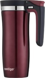 Contigo Handled AUTOSEAL Stainless Steel Travel Mug with Easy-Clean Lid 16oz. - Image 2