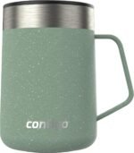 Contigo Streeterville Mug with Handle, 14 oz, Agave Powder Coat Speckle - Image 2