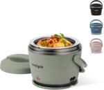 Crock-Pot Portable Electric Lunch Box 20-Ounce Food Warmer Moonshine Green | Ideal for Travel On-the-Go | Keeps Food Spill-Free Warm & Tasty | Dishwasher-Safe - Image 2