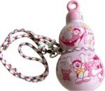 Cute Cartoon Gourd Water Bottle with Strap, 580ml Water Bottle, Portable Sport Stylish Look Cup, 316 Stainless Steel for Hot & Cold Drinks for Office Outdoor Travel for Friends and Family (Pink) - Image 2