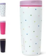 DLOCCOLD Insulated Stainless Steel Coffee Tumbler with Spill Resistant Lid, Reusable Iced Coffee Cup, Cup Holder Friendly Travel Coffee Mug, 24oz - Image 2