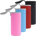 DanziX 4 Pack Neoprene Water Bottle Sleeve,Fit for All 16oz-19oz Portable Sport Water Bottle - Image 2