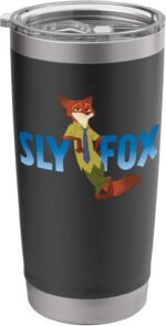 Disney Zootopia Nick Wilde "Sly Fox" Stainless Steel Insulated Tumbler - Image 2