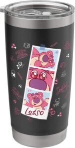 Disney and Pixar's Toy Story Lotso Fluffy Cute Photo Strip Stainless Steel Insulated Tumbler - Image 2