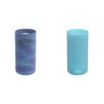 Dr. Brown's Options+ Narrow Glass Bottle Sleeve, 100% Silicone, Blue + Glow-in-the-Dark, BPA-Free, 8 oz, 2-Pack - Image 2