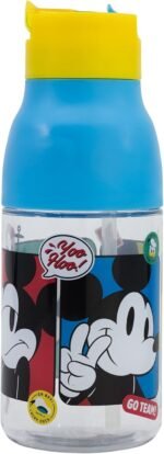 Ecozen Sipper Water Bottle for Children 420 ml Mickey Mouse Fun Tastic - Image 2