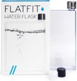 FLATFIT Water Flask - Leak-Proof Slim Water Bottle - Large Capacity, Flat Design Fits In Purses & Backpacks - BPA Free Travel Bottle - 25oz. - Image 2