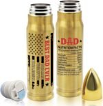 Gifts for Dad, 17 Oz Stainless Steel Dad Tumbler with Lid, Father Thanksgiving Christmas Birthday Gift, Present Idea for Daddy Veteran from Daughter Son Wife, New Daddy Gift, Gold, 1 PCS - Image 2