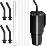 Greant 5 PCS Press in Straw for Hydroflask Tumbler, Replacement Straws for Hydro Flask Tumbler Straw 20 oz, 28 oz, 32 oz, 40 oz - Image 2