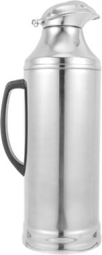 Hemoton 2L Stainless Steel Insulated Bottle Vacuum Flask Thermal Kettle for Hot and Cold Drinks Portable Tea Coffee Dispenser Water Container - Image 2