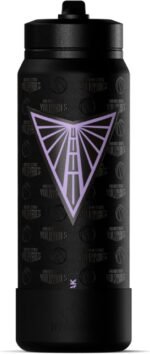 Hydrapeak x WNBA Officially Licensed Golden State Valkyries 26 oz Active Water Bottle with Chug Lid and Handle Reusable Stainless Steel Double Wall Insulated Sports Gift - Image 2