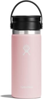 Hydro Flask Flex Sip Coffee Tumbler – Insulated Stainless Steel, Non Spill, Leak Proof Travel Coffee Cup 16 Oz Trillium Pink - Image 2