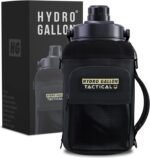 Hydro Gallon® Tactical - Insulated 1 Gallon Water Bottle Jug, Military Grade Sleeve. Large Stainless Steel Vacuum Metal Thermos Growler. Wide mouth, Shoulder Strap, MOLLE, Pockets, Handle. 128oz - Image 2