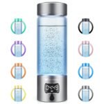 Hydrogen Water Bottle Generator with 4th Generation SPE/PEM Technology, Portable Hydrogen Water Ionizer Machine, Birthday,Xmas Gift for Husband,Wife,Lovers,Friends,Travel (Gray, 9.05in*Φ2.64in) - Image 2