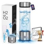 Hydrogen Water Bottle with SPE PEM Technology, 3Min 6000PPB，460ml Portable Hydro Water Machine, Health Care Gifts for Husband, Wife, Family, Friends, Travel（Included Brush） - Image 2