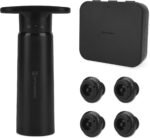 KITCHENDAO Wine Saver Pump with Sound Indicator, 4 Vacuum Wine Stoppers and Storage Box, Reusable Wine Stoppers Preserver to Keep Wine Fresh - Designed with U.S. Patent - Image 2