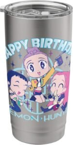 KPop Demon Hunters HUNTR/X Birthday Officially Licensed Stainless Steel Insulated Tumbler - Image 2