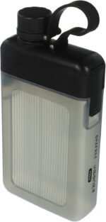 Kichvoe Portable Square Water Bottle 15Oz Lightweight Reusable Sports Flask with Leakproof Lid for Outdoor Gym Travel - Image 2