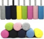 Kvvdi 8 Pack 12 oz - 18 oz Neoprene Water Bottle Sleeve 16.9 oz Insulated Glass Drink Bottle Cover - Image 2