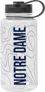 Logo Brands NCAA 38 oz Hydration Water Bottle – Screw Top Lid with Carry Loop & Team Logo – Reusable Bottle for Outdoors, Gym, or Everyday Use - Image 2