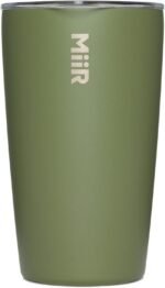MiiR Tumbler, 12oz Insulated Stainless Steel with Press Fit Slide Lid, Splash Proof Design, Holds Hot & Cold Beverages, Stylish & Functional Cup Holder Compatible - Image 2