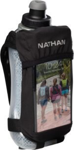 Nathan Running Handheld Quick Squeeze Water Bottle. No-Grip Adjustable Hand Strap. 12oz / 18oz / Insulated. Reflective Hydration Water Bottle. - Image 2
