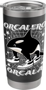 Orcalero-Orcala Funny Italian Brain Red Gen Z Meme Stainless Steel Insulated Tumbler - Image 2