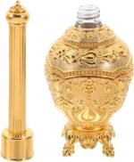 PRETYZOOM European Holy Water Bottle Decorative Glass Religious Keepsake for Home Office Travel 8.86 Inch Portable Blessed Water Container - Image 2