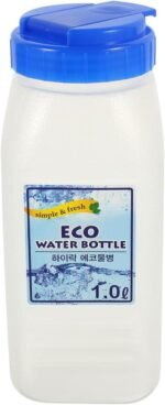 PRETYZOOM Korean Style Cold Water Jug Hot Cold Water Pitcher Glass Water Pitcher Portable Milk Cartons Glass Water Bottle Water Kettle Juice Bottle High Capacity Beverage Can Pp, 20.5X8CM - Image 2