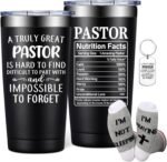 Pastor Gifts for Men - Pastor Christmas Appreciation Gifts - Thank You, Religious, Christian Gift for Pastors - 20oz Tumbler - Image 2
