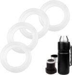 Replacement Silicone Gaskets Compatible with THERMOS Stainless King Vacuum-Insulated Bottle, 40 Ounce, 4-Pack Food Grade Leak-Proof Seals - Image 2
