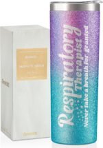 Respiratory Therapist Gifts for Women, Gifts for RT on Respiratory Care Week, Birthday and Christmas, 20 oz Insulated Stainless Steel Tumbler - Granted - Image 2