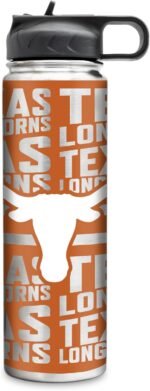 Rico Industries NCAA 22oz Stainless Steel Tumbler with Lid - Great For Coffee, Tea, Water or Cocktails - Image 2