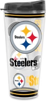 Rico Industries NFL Football Double Wall Mayhem 16oz Tritan Tumbler W Lid - Image 2