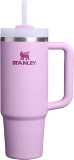 STANLEY Quencher H2.0 Tumbler with Handle and Straw 30 oz | Flowstate 3-Position Lid | Cup Holder Compatible for Travel | Insulated Stainless Steel Cup | BPA-Free | Soft Orchid - Image 2