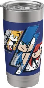 Sonic the Hedgehog 3 - Team Sonic Stainless Steel Insulated Tumbler - Image 2