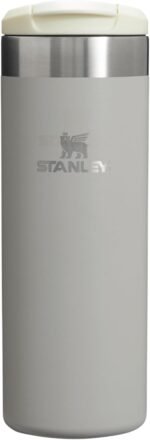 Stanley AeroLight Transit Bottle 16 oz | Locking Drink Through Lid | Leak Resistant Water Bottle or Coffee Travel Mug | Lightweight Insulated Stainless Steel | BPA-Free | Ash - Image 2