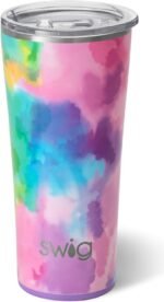 Swig Life 22oz Insulated Tumbler, Travel Coffee Tumbler with Lid, Cup Holder Friendly Travel Coffee Mug, Stainless Steel (Cloud Nine) - Image 2