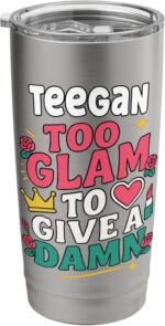 TEEGAN Personalized Women's Gift Custom TEEGAN Stainless Steel Insulated Tumbler - Image 2