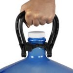 TERA PUMP TRDWH003 [ 2-Pack, Black ] Stable Ergonomic 5 Gal Drinking Water Bottle Handle, No More Tilting Heavy Water Jugs - Image 2