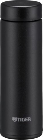 TIGER Water Bottle, 10.1 fl oz (300 ml), White Water, Screw Stainless Steel Bottle, Includes Lid and Seal, Easy to Wash Only 2 Pieces, Easy Cap, Vacuum Insulated, Mug, Thermal Insulation, Tumbler, - Image 2