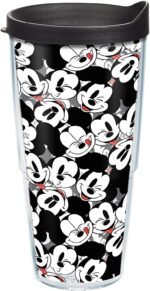 Tervis Disney - Mickey Expressions Made in USA Double Walled Insulated Tumbler Travel Cup Keeps Drinks Cold & Hot, 24oz, Classic - Image 2